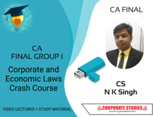 CA Final Corporate and Economic Laws Crash Course
